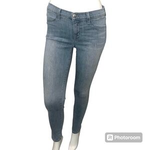 J Brand Super Skinny Light Wash Jeans in Palladium Wash - Size 29